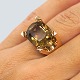Just Andersen; Ring in 14k gold set with a topaz Just Andersen; Ring in 14k gold set with a topaz